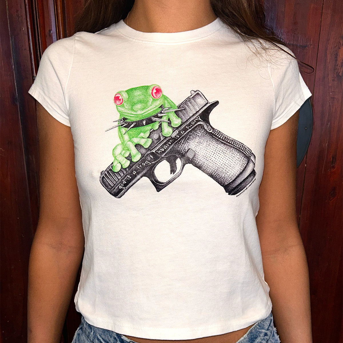 Dark Dazey X thatsnastytalk Spike Baby Tee