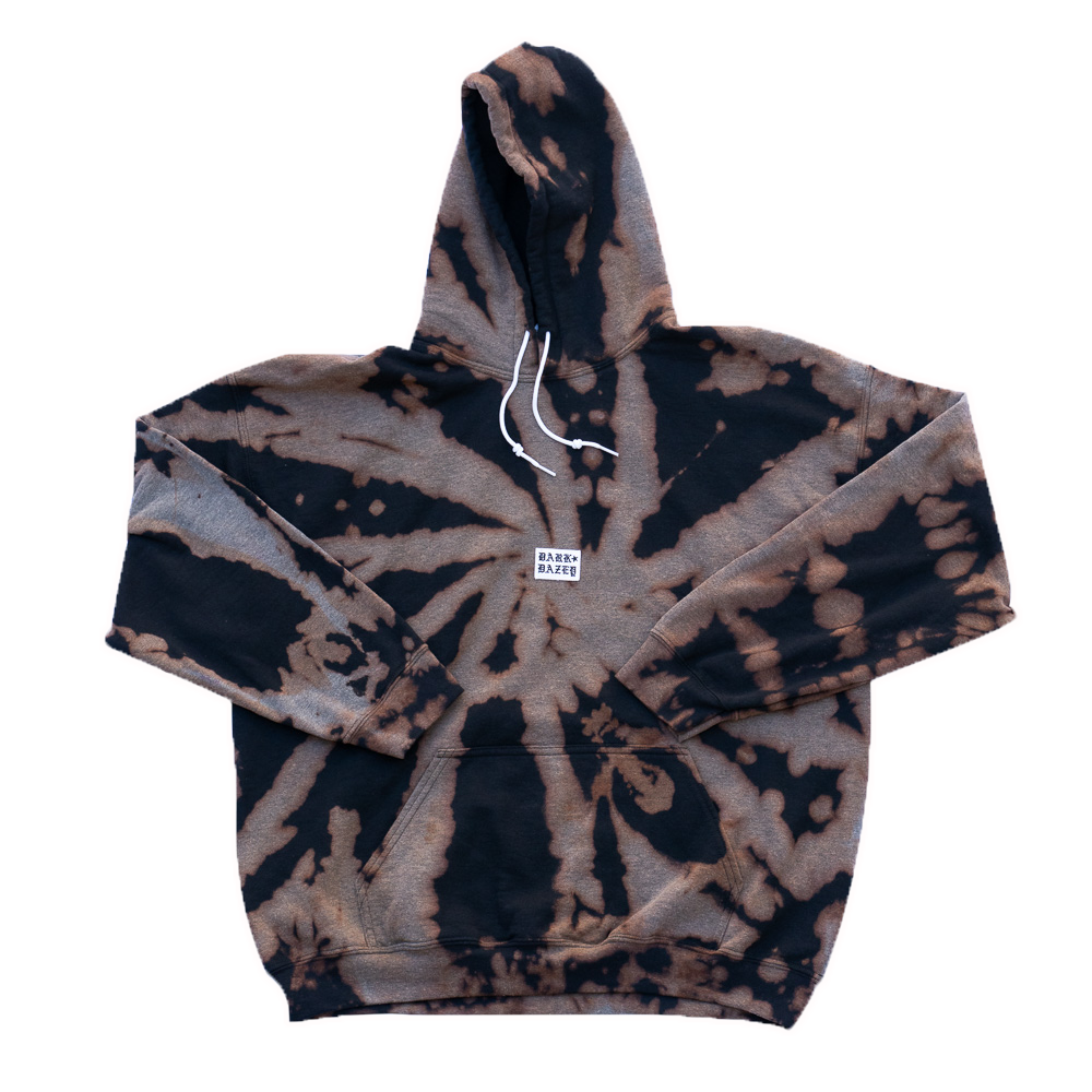 DARK DAZEY BLEACH DYE HOODIE