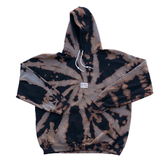 DARK DAZEY BLEACH DYE HOODIE