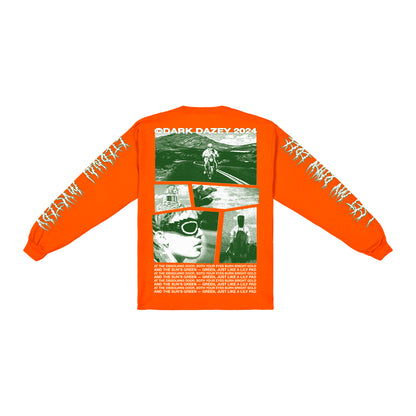 GROSS HYPNOSIS ORANGE LONG-SLEEVE