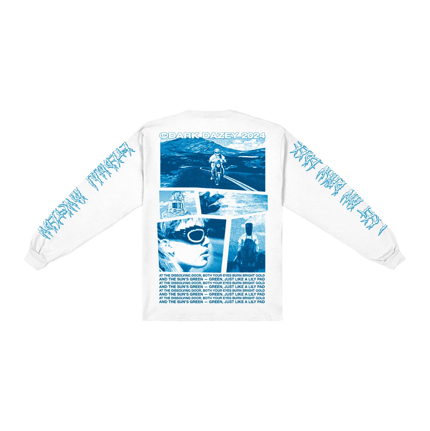 GROSS HYPNOSIS WHITE LONG-SLEEVE