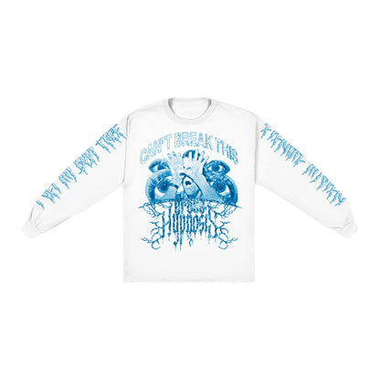 GROSS HYPNOSIS WHITE LONG-SLEEVE